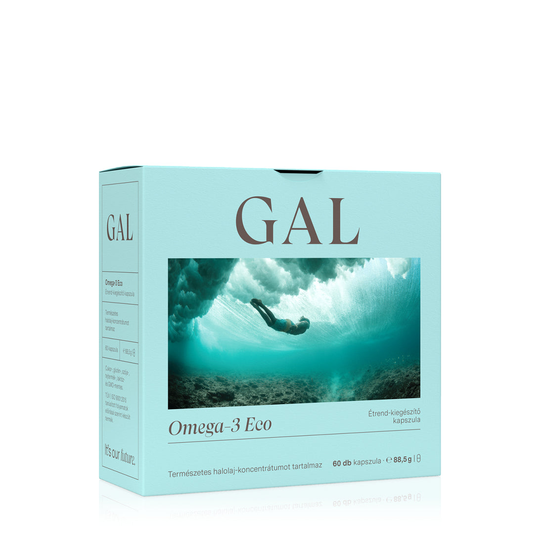 GAL Omega-3 Eco Kapsuly 60 ks, 90 g - 53198