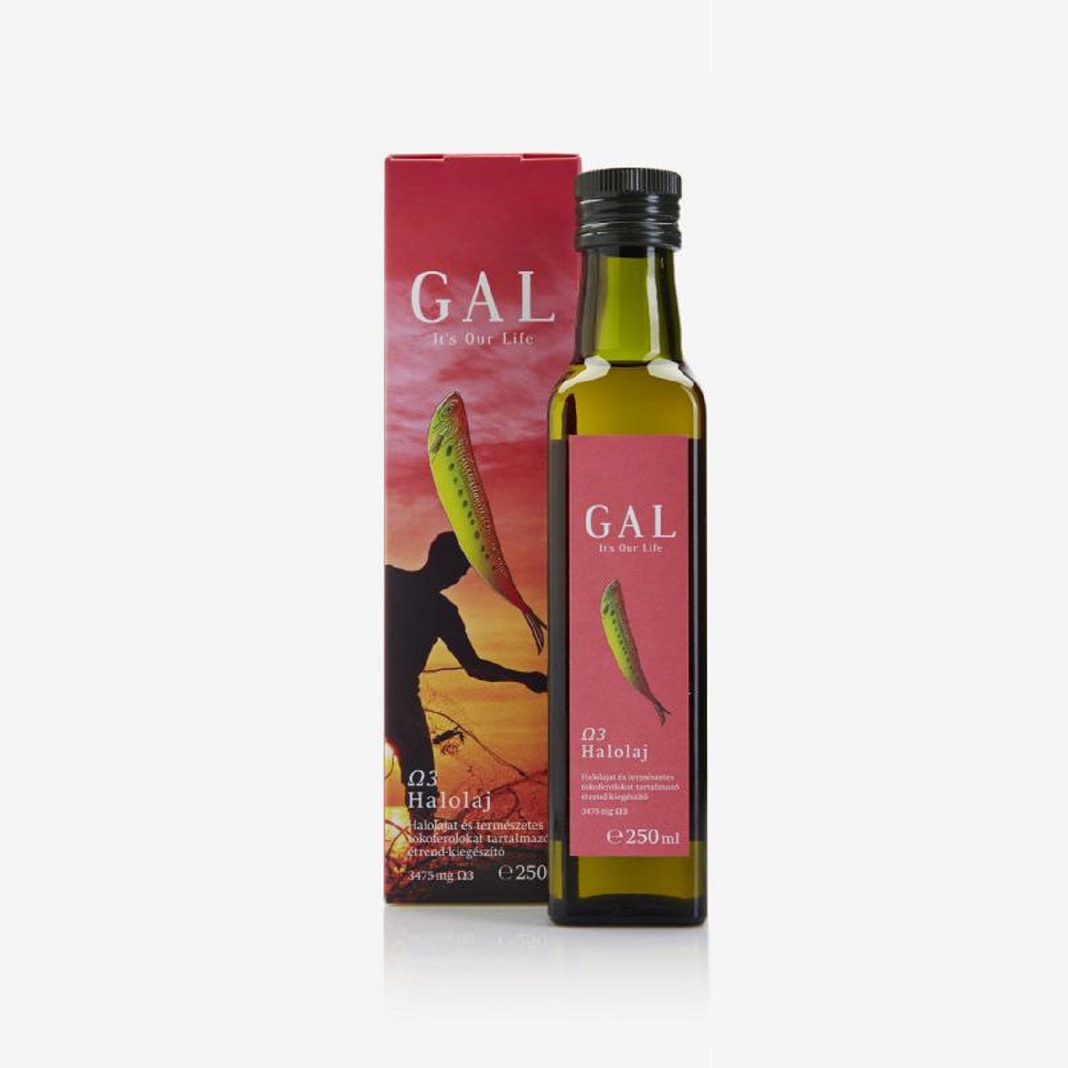 GAL Omega-3 rybí olej 250 ml - 44266