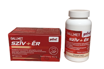 Gallmet srdcové+krvné 90 kapsul