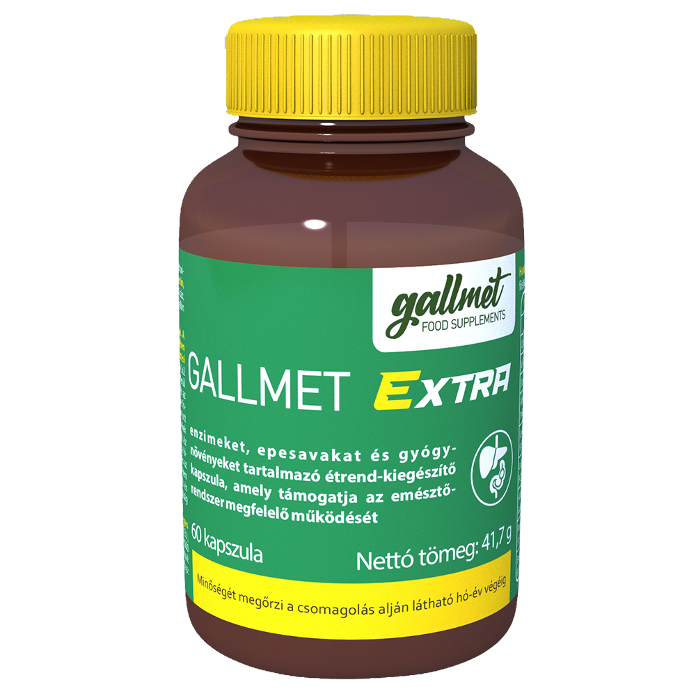 GALLMET Extra kapsuly 60 kapsúl - 96637