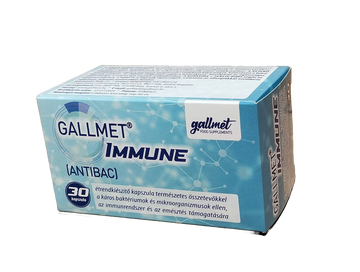 Gallmet imun antibacteriálny 30 kapsul