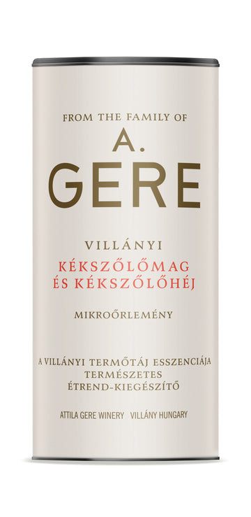 Gere Villányi Mikroprášok z jadierok a šupiek modrého hrozna 150 g - 38493