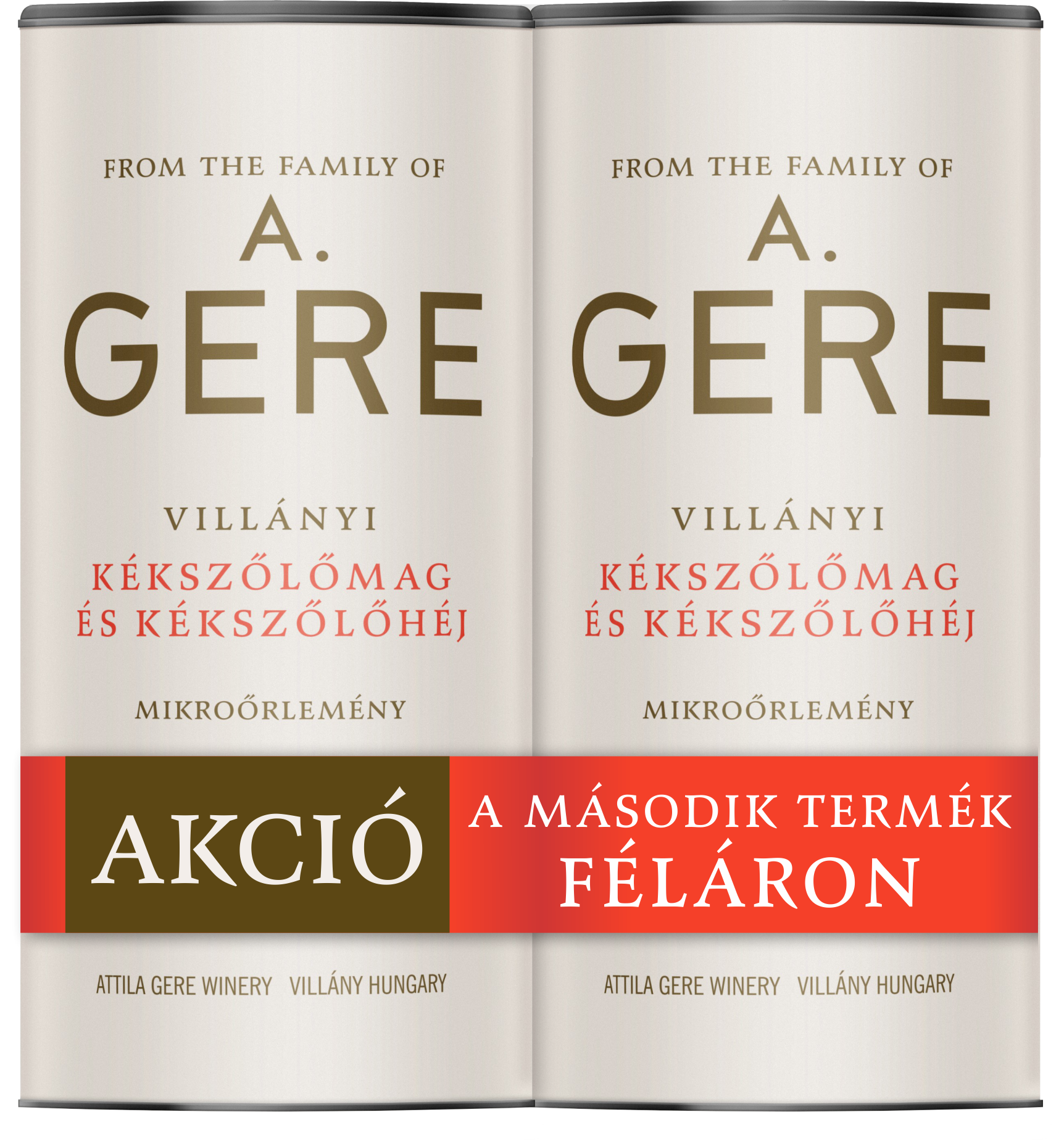 Gere Mleté jadierka a šupky z modrého hrozna 300 g - 54536