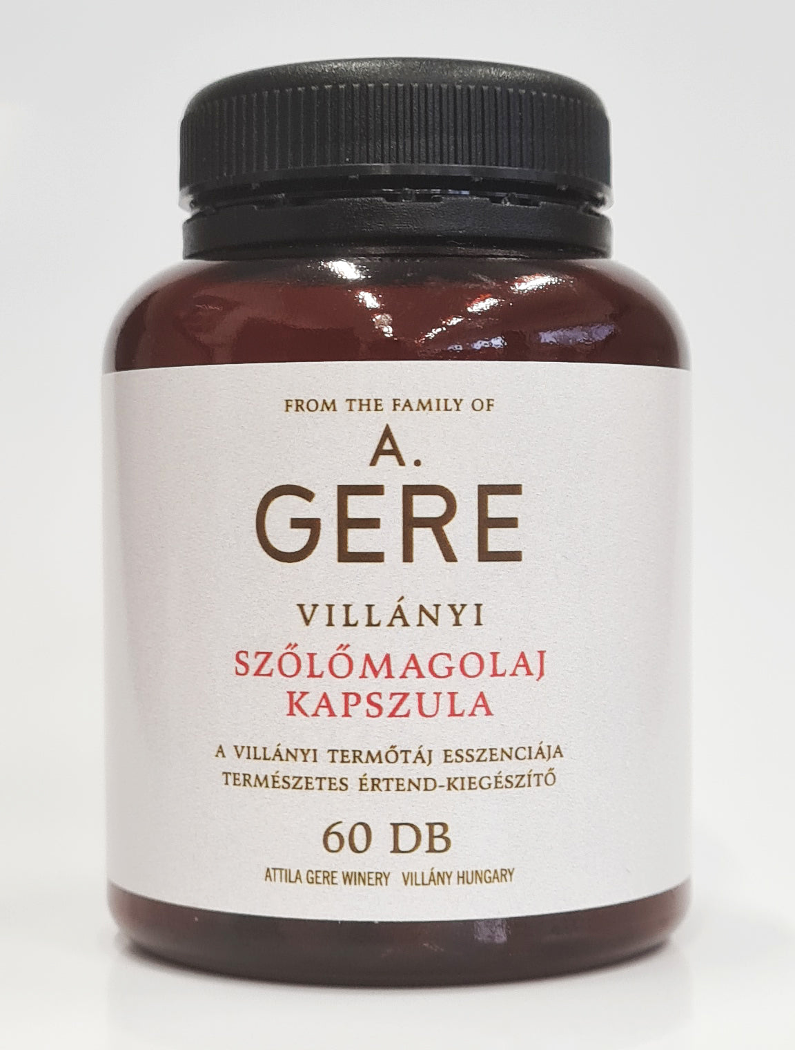 Gere Villány Olej z hroznových semienok Kapsule 60 kapsúl - 95605