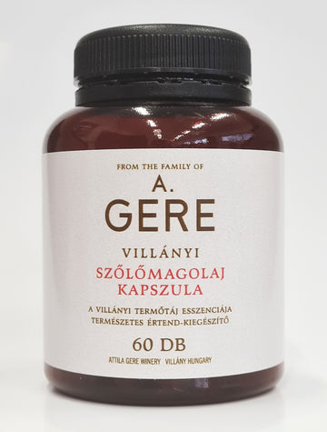 Gere Villány Olej z hroznových semienok Kapsule 60 kapsúl - 95605
