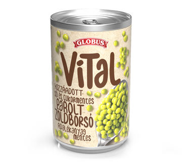 Globus vital zelený hrášok 285 g