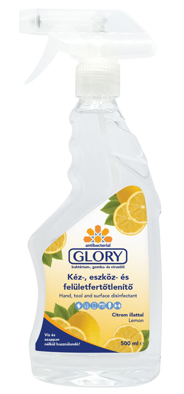 Glory dezinfekčný sprej na ruky, nástroje a povrchy 500 ml - 88862