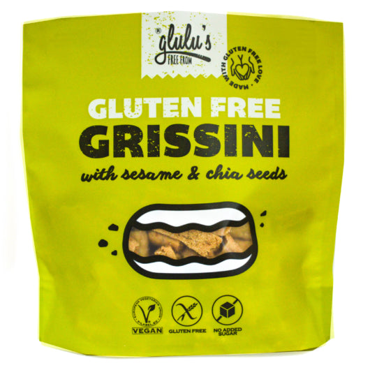 Glulu bezlepkové semienkové grissini 100 g - 54873