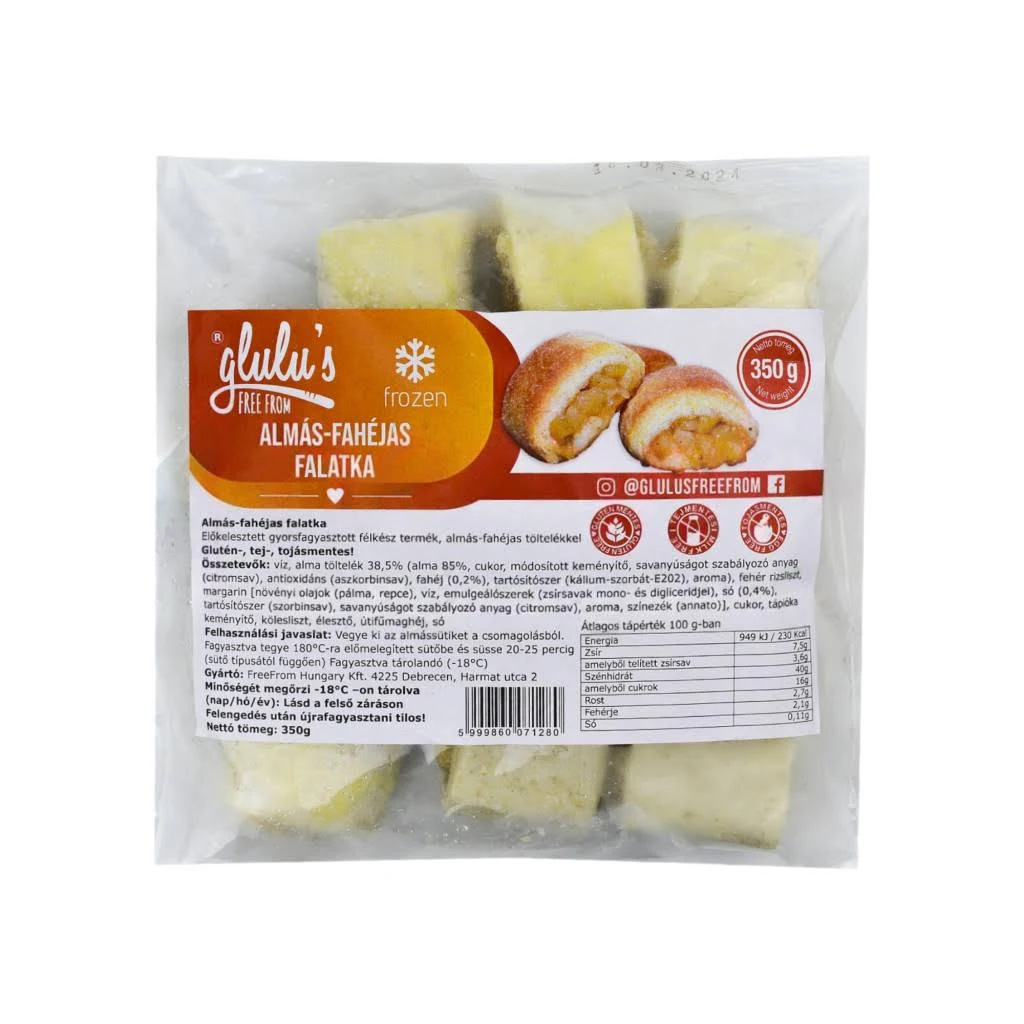 Glulu freefrom mrazené jablko-peľové kliešte 350 g