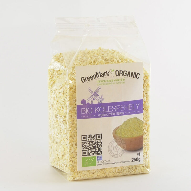 GreenMark Organic bio Pšeno vločky 250 g - 37487