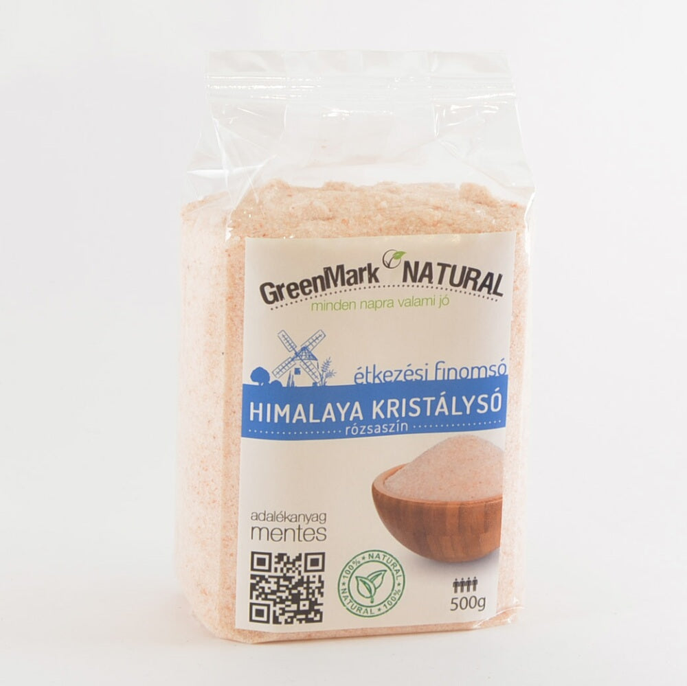 Greenmark himalajská soľ ružová jemná 500 g