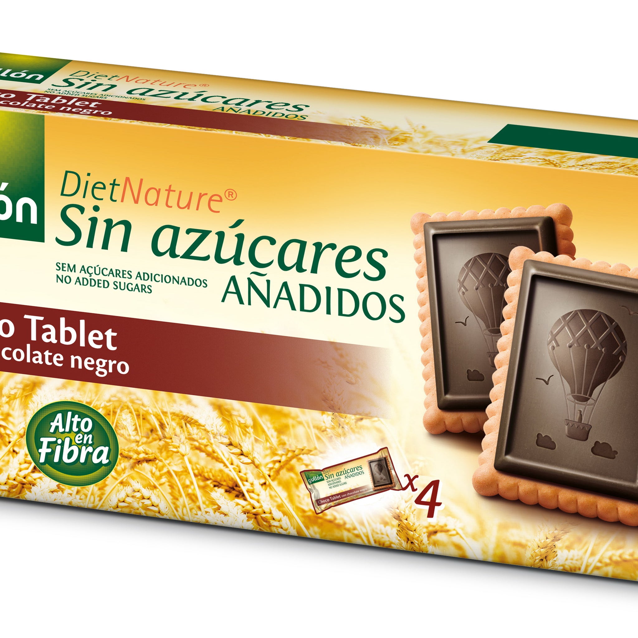 Gullón choco tabletka jedlá cukrík s sladidlom 150 g