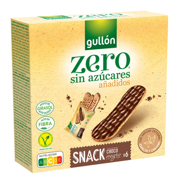Gullón snack zero jedálenská čokoláda 6x25g 150 g