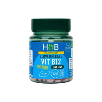 H&B vitamín b12 tablety 1000mcg 120 ks