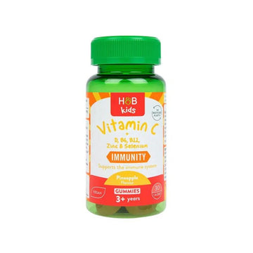 H&B gumový vitamín na posilnenie imunity u detí 30 šálok