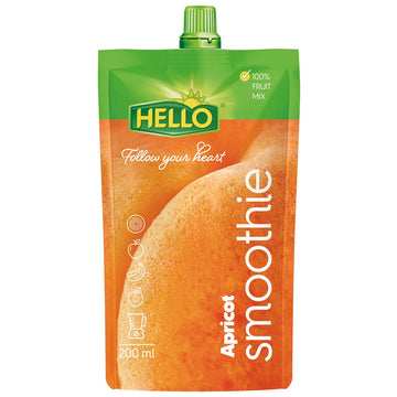 Hello smoothie jahodová kašeľ 200 ml