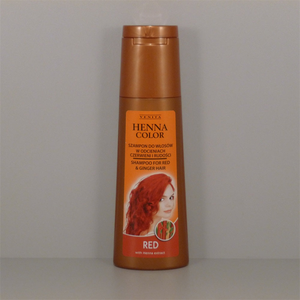 Venita Henna Color šampón na vlasy pre červené odtiene 300 ml - 40571