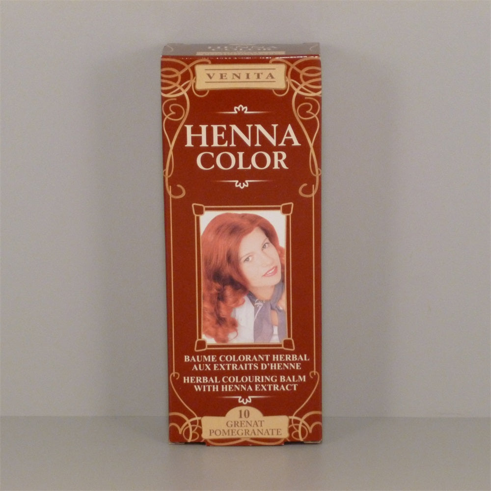 Henna Color krémová farba na vlasy s granátovým jablkom 75 ml - 40560