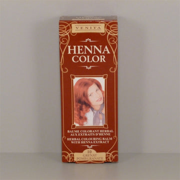 Henna Color krémová farba na vlasy s granátovým jablkom 75 ml - 40560