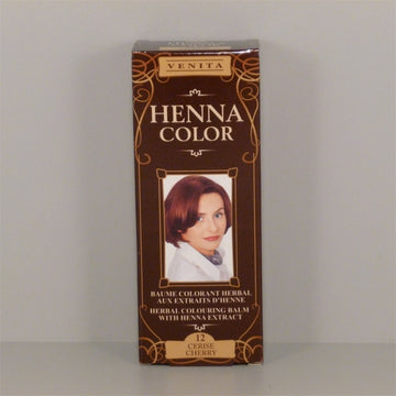 Venita Henna Color Prírodná farba na vlasy Višňa 75 ml - 40557