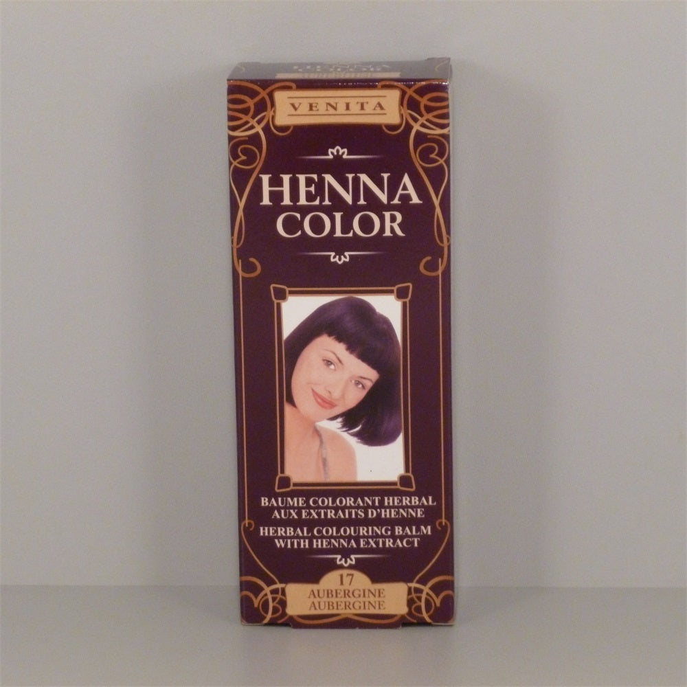 Venita Henna Color Tónovací balzam Baklažán 75 ml - 40551