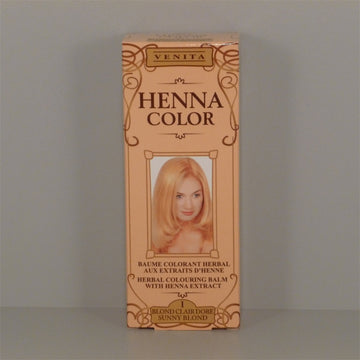 Henna Color farbiaci bylinný balzam Slnečná blond 75 ml - 40569