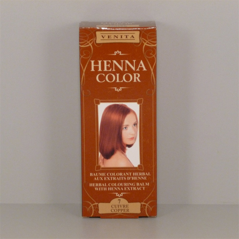 Henna Color Farbiaci Balzam na Vlasy Medený 75 ml - 40563
