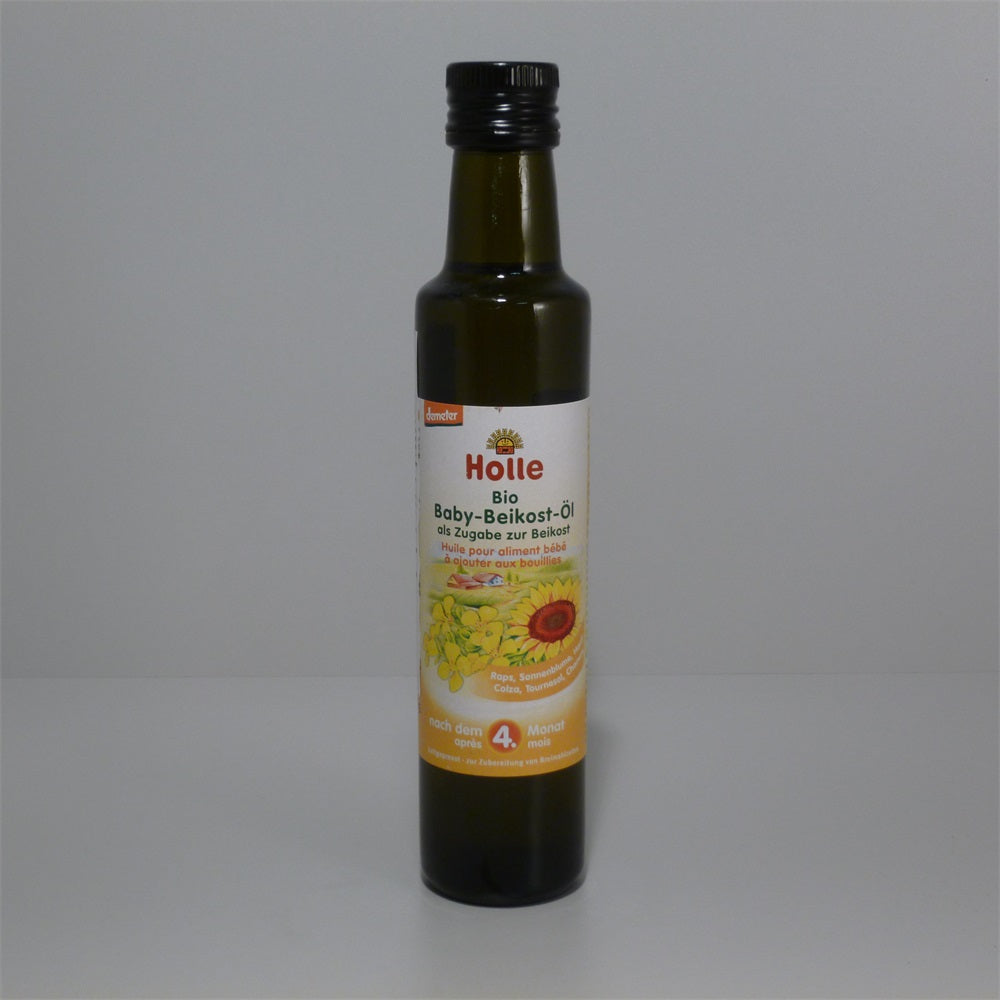 Holle organický olej na príkrmy pre bábätká 250 ml - 32907
