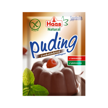 Haas Natural Puding čokoládový 44g - 13553