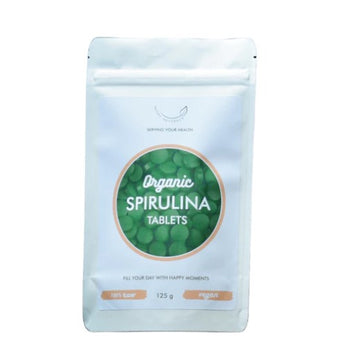Happy Naturals organic spirulina tablety 125 g