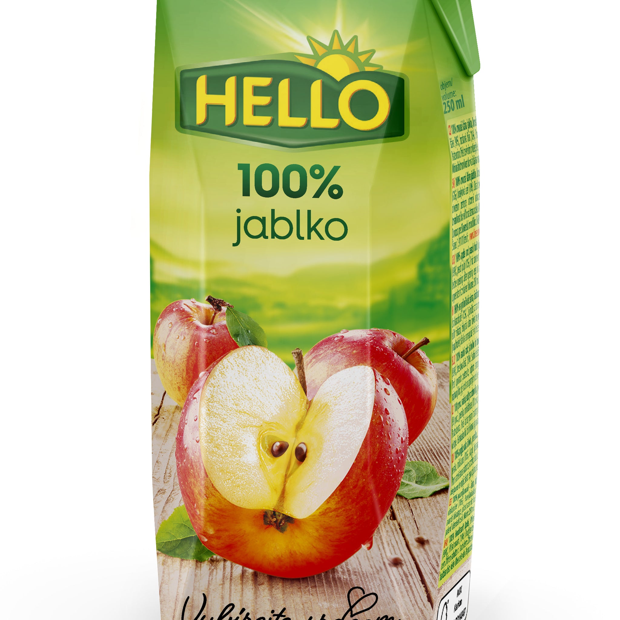 Čokoládové jablká 100% 250 ml