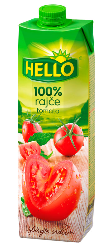 Hello paradajkové mlieko 100% 1000 ml