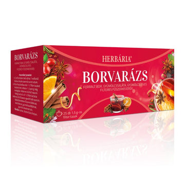 Herbária Borvarázs korenené vrecúška na varené víno 25 x 1,5 g - 22015