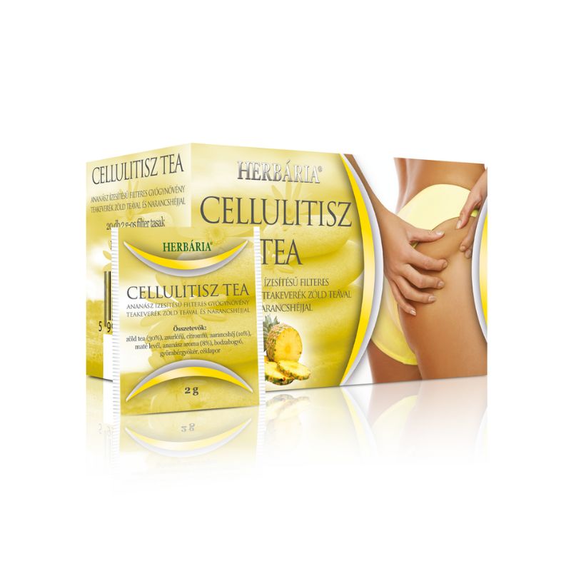 Herbária Cellulitisz Tea s ananásovou príchuťou 40 g - 43089