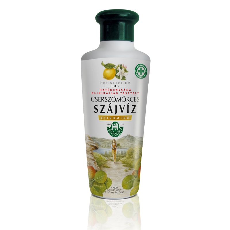Herbária osviežujúca ústna voda Citrón a Cserszömörce 250 ml - 11560