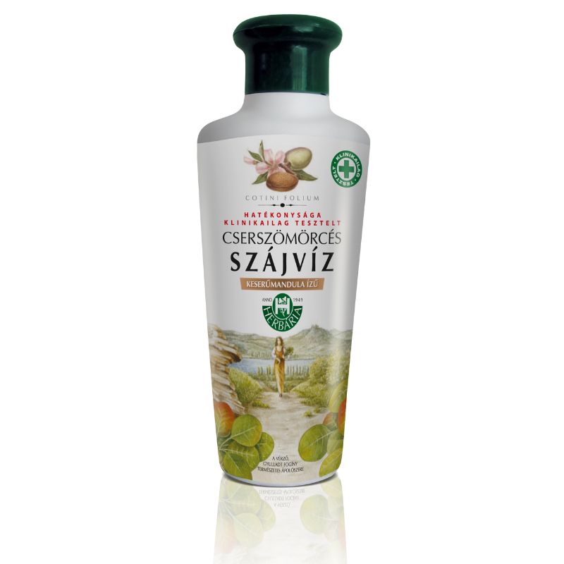 HERBÁRIA Ústna voda s výťažkom z dubienok a mandľovou príchuťou 250 ml - 11561