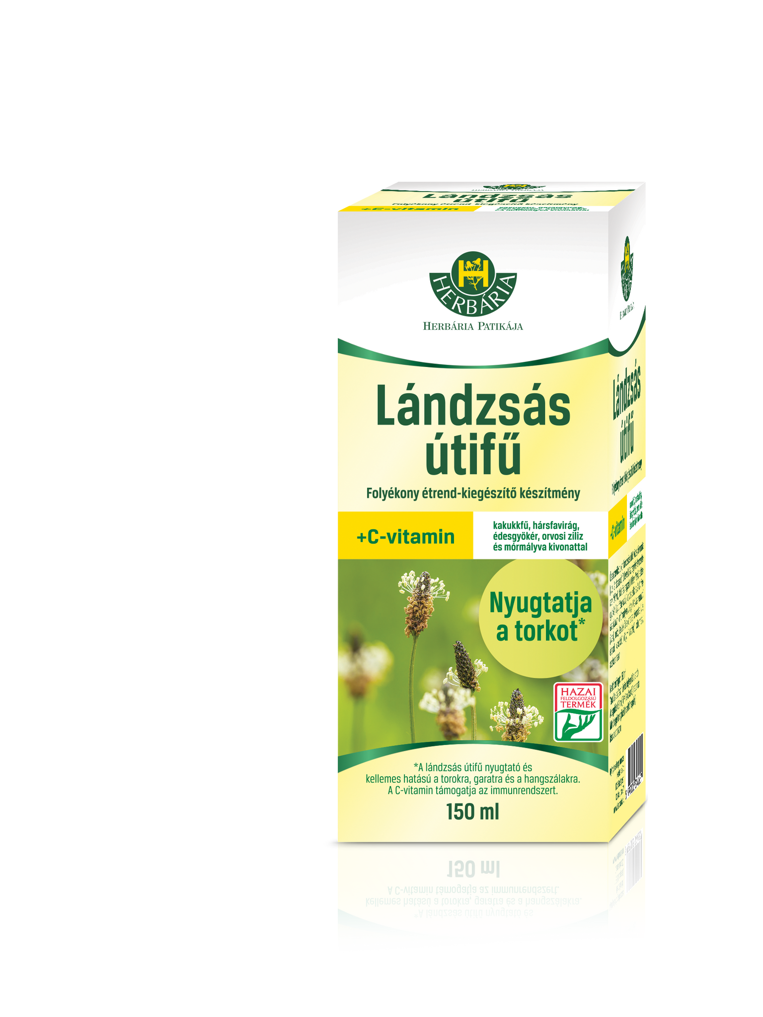 Herbárický lancový sirup 150 ml