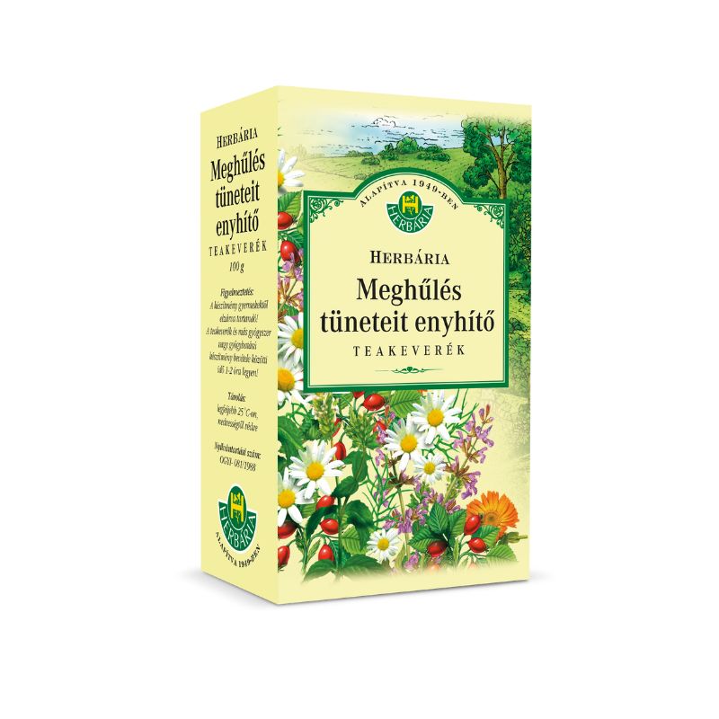 Herbária čajová zmes na zmiernenie príznakov prechladnutia 100 g - 18996