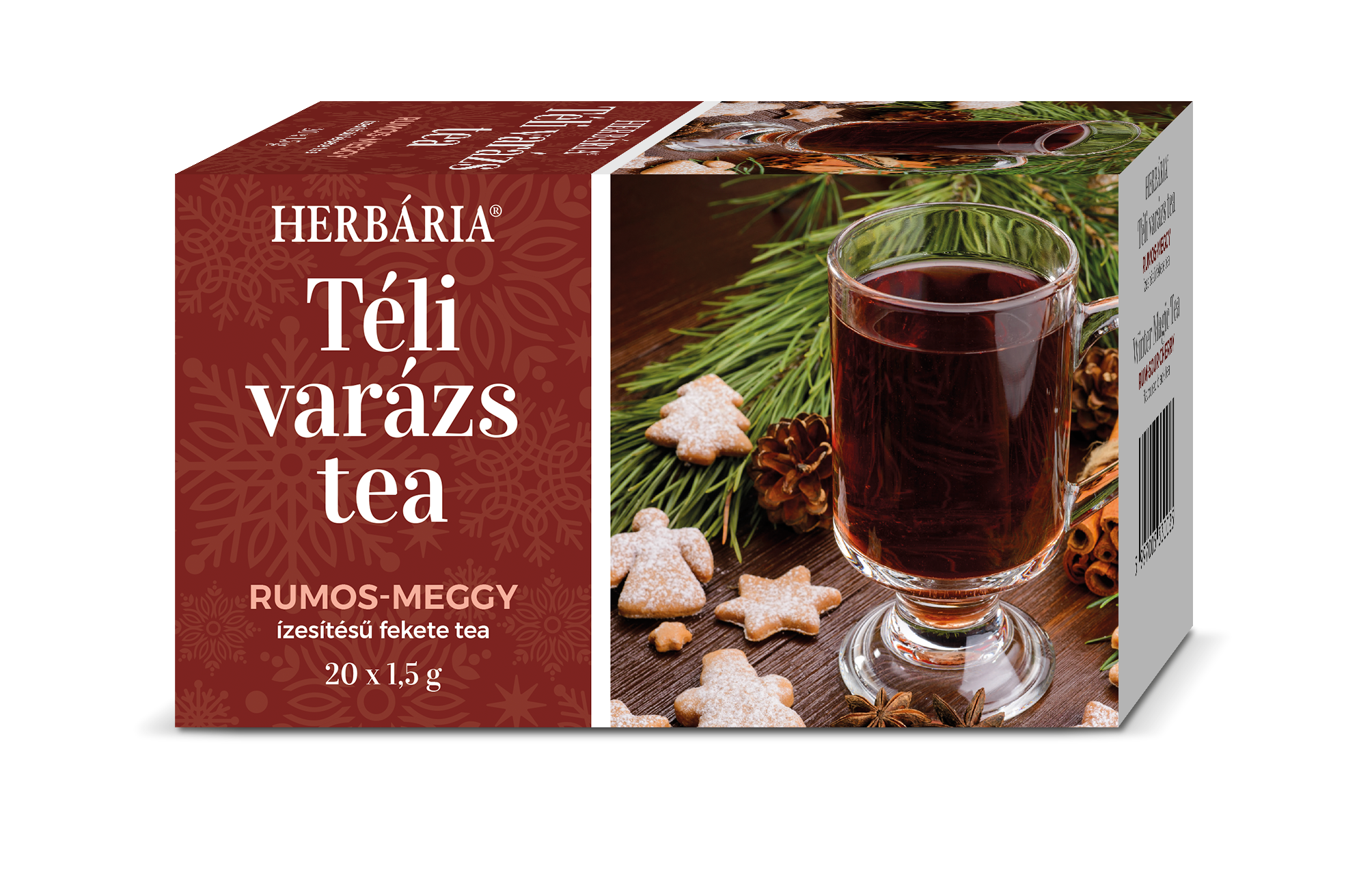 Herbária Čaj Zimná Mágia s príchuťou rumu a višne 30 g - 88916