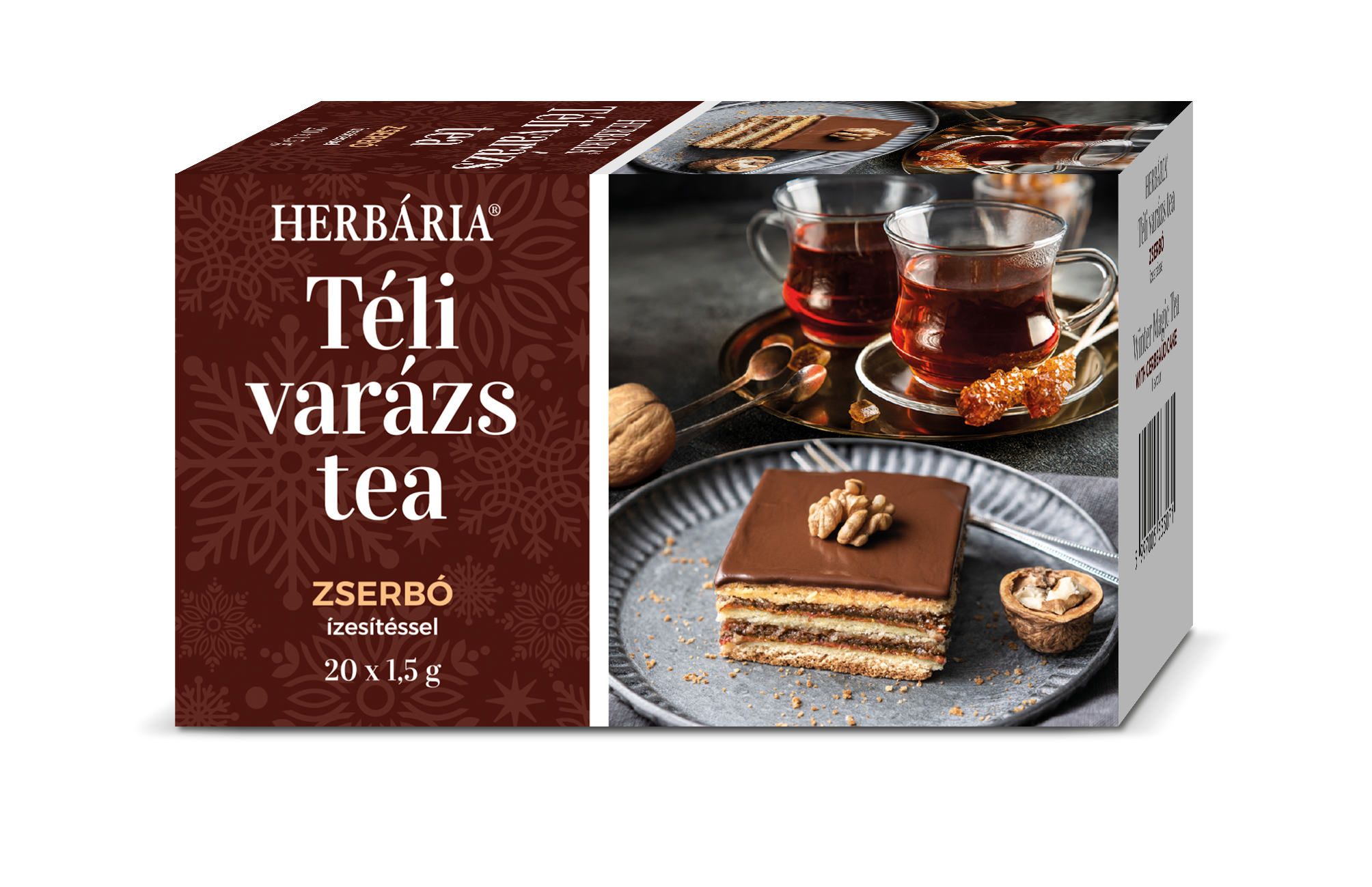 Herbária Zimné kúzlo čaj s príchuťou žerbó 30 g - 94315
