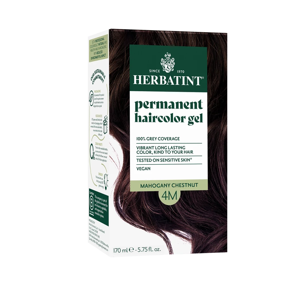 Herbatint 4m mahogany chestnut hair dye 150 ml - 40253