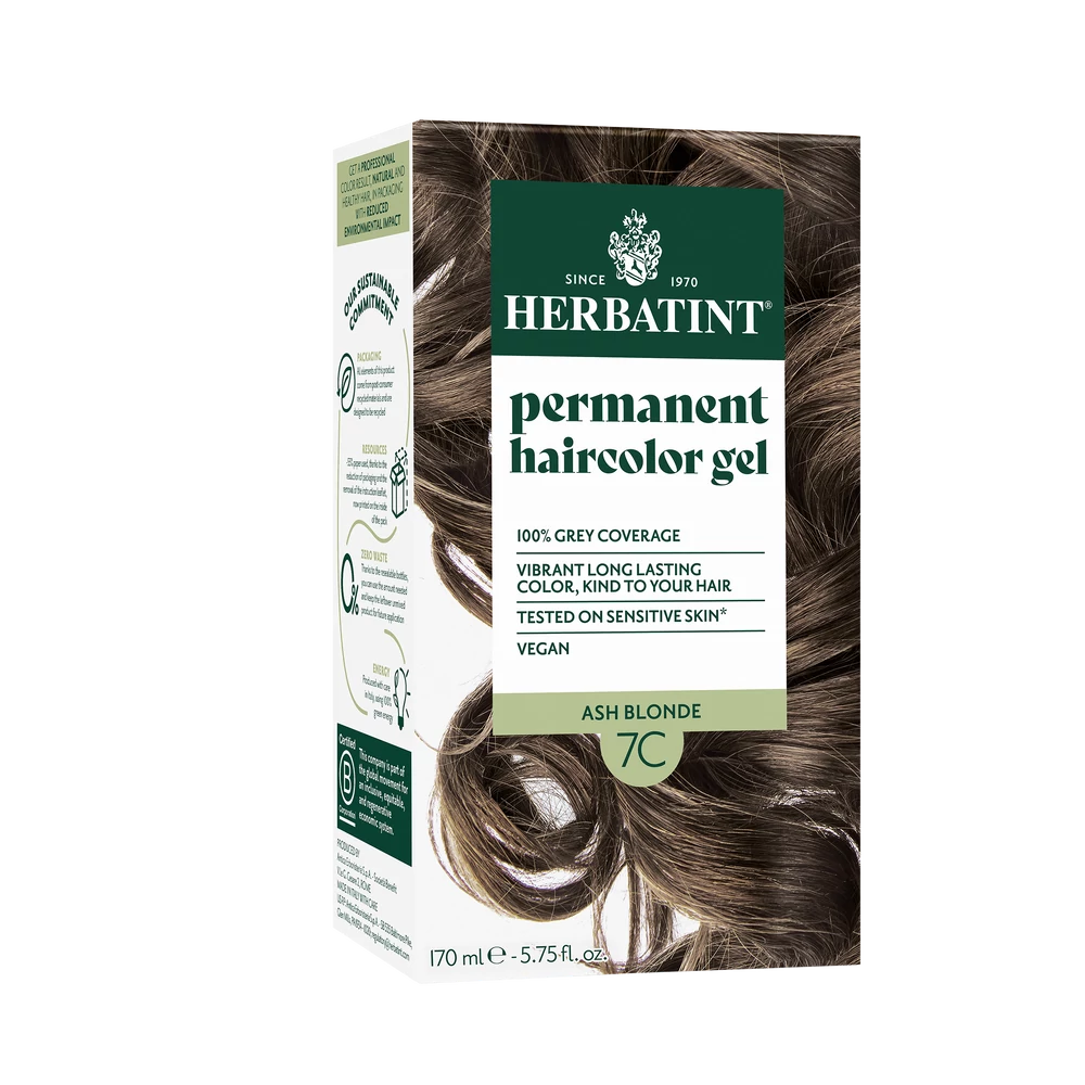 Herbatín 7c šedivá blond vlasová farba 170 ml
