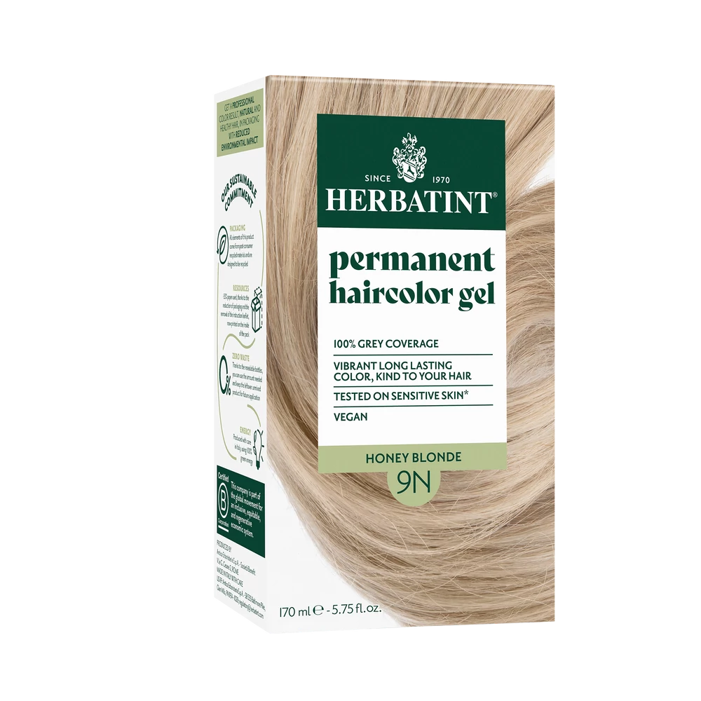 Herbatín 9n medová vlasová farba 170 ml