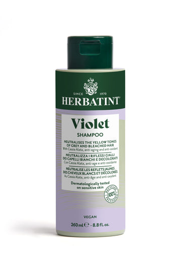 Herbatin fialový šampón na spálenie, pre blond vlasy 260 ml