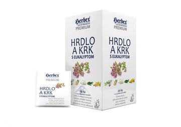 Herbex Bylinná zmes Hrdlo a krk s eukalyptom 30 g (20x1,5g) - 90219