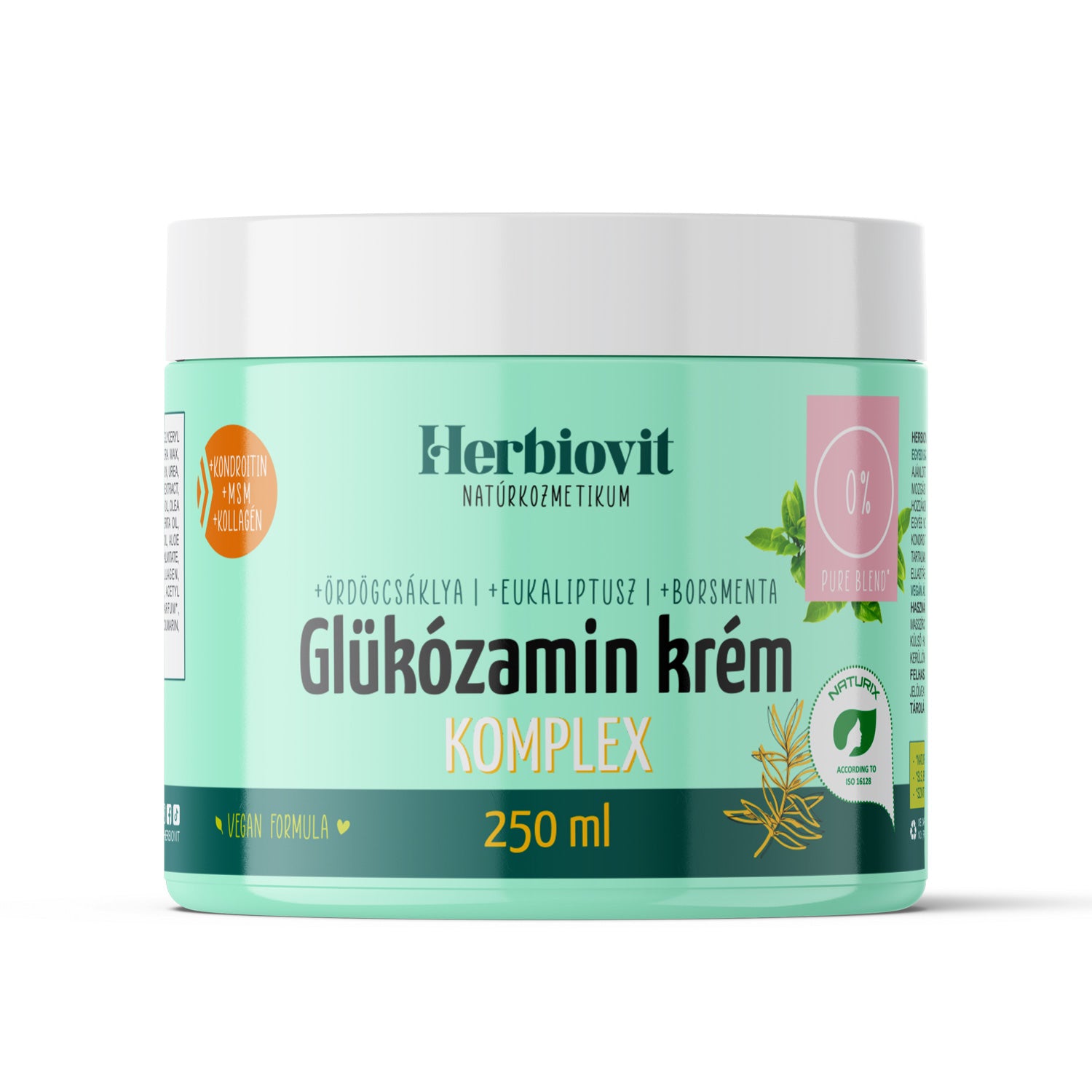 Herbiovit Glukozamínový komplexný krém 250 ml - 89332