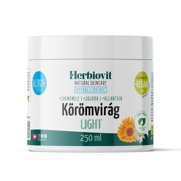 Herbiovit kvetinový krém light hypoallergén 250 ml