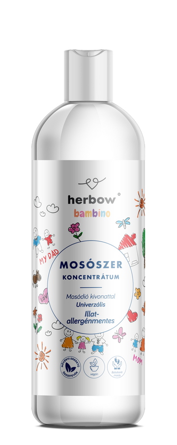 Herbow Bambino univerzálny prací gél pre citlivú pokožku 1000 ml - 90827