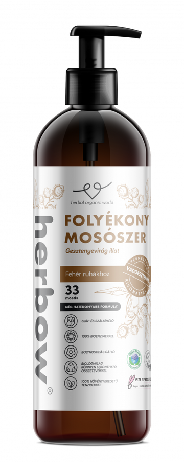 Herbow tekutý prací prostriedok na biele prádlo 1000 ml - 97312