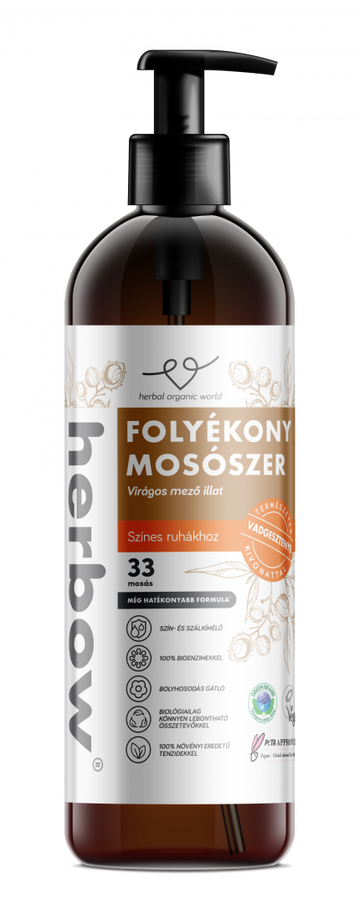 Herbow tekutý prací prostriedok na farebnú bielizeň 1000 ml - 97311